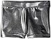 Danskin Big Girls' Gymnastics Basics Short, Silver, Medium