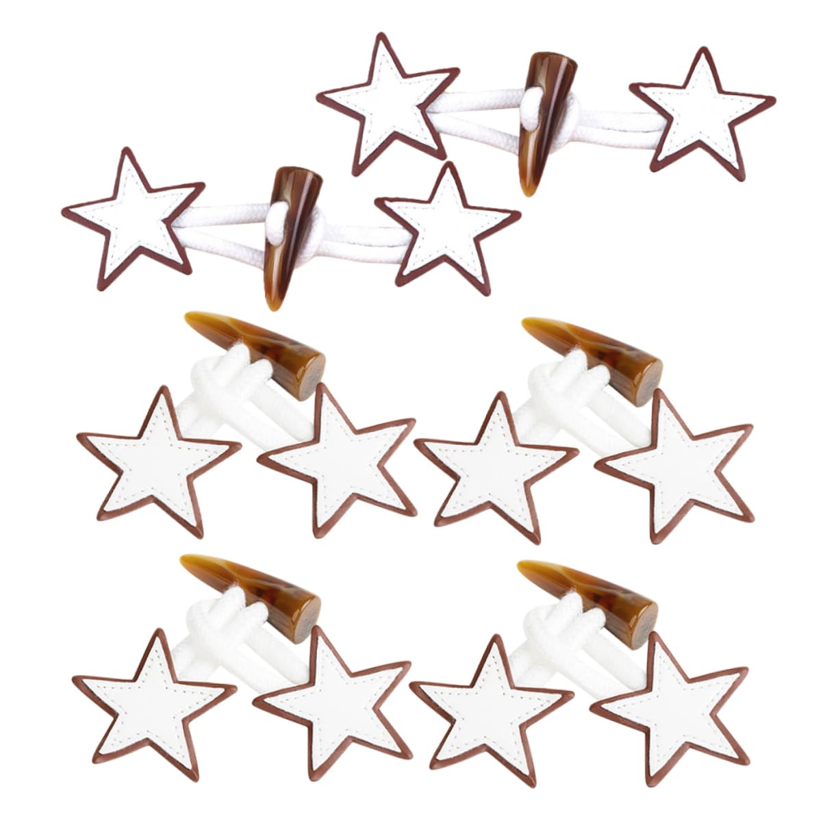 SEWACC 24paires Boutons Décoratifs Imitation Pour Manteaux Lot De Boutons à Bascule Pour Vêtements Accessoires De Couture Élégants Et Pratiques Pour Style