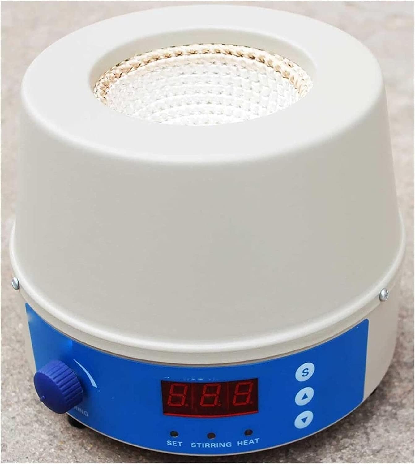 Calefacción Digital y agitación magnética Mantos calefactores Agitador magnético PORTÁTIL para UN Uso Amplio (Color: 50 ml) (250 ml)