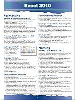 Excel 2010 AdvancedQuick Source Guide 1935518178 Book Cover