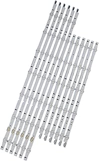 MYOBU 3v 12 Pieces/Set 55inch LED Strip TV UA55J5088 UE55H5500 UE55H6200 UE55H6350 UE55H6400 UE55H6500 UE55H6670 Compatible with Samsung lightbar