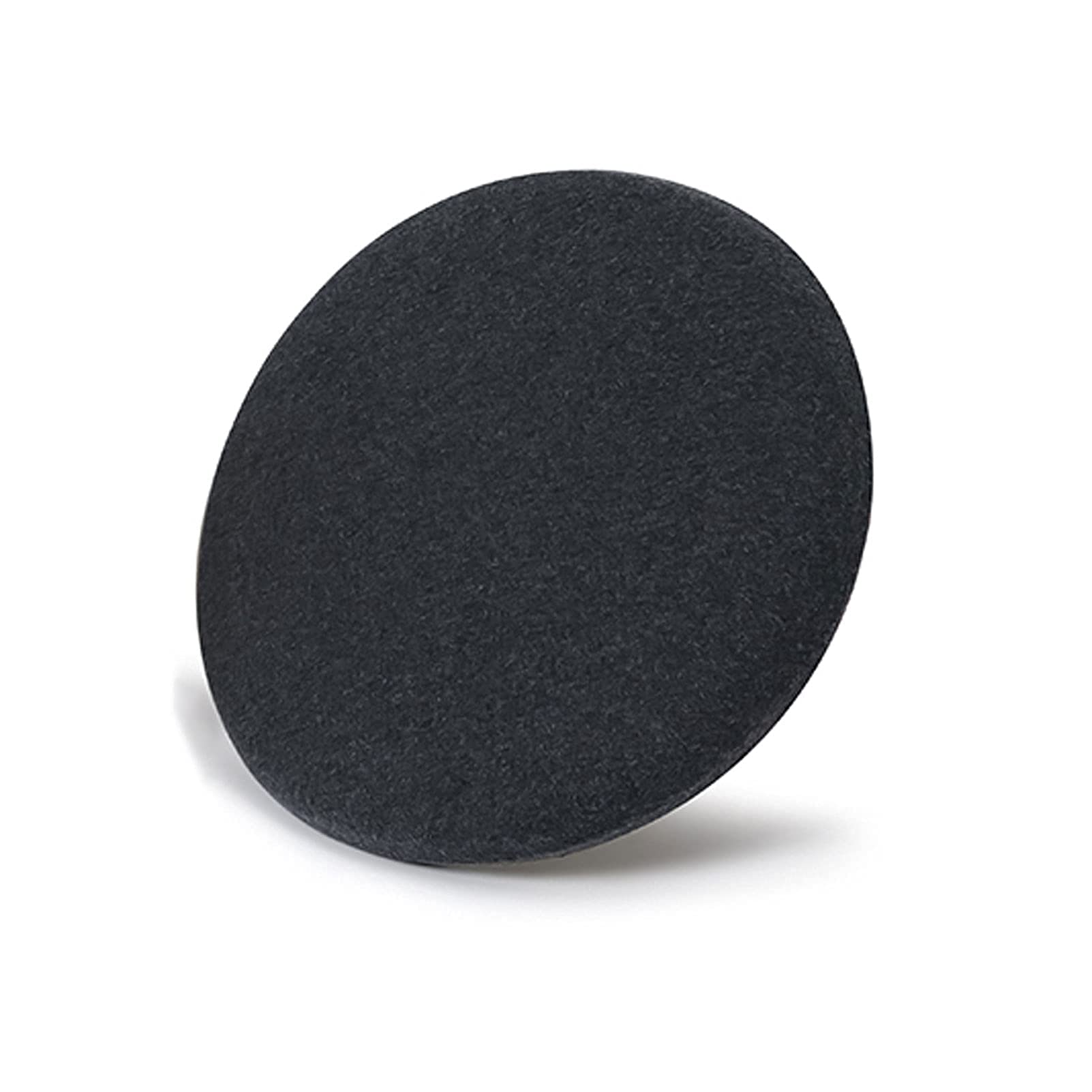 Coussin de siège rond 35x35 cm en mousse à mémoire de forme et velours pour chaise