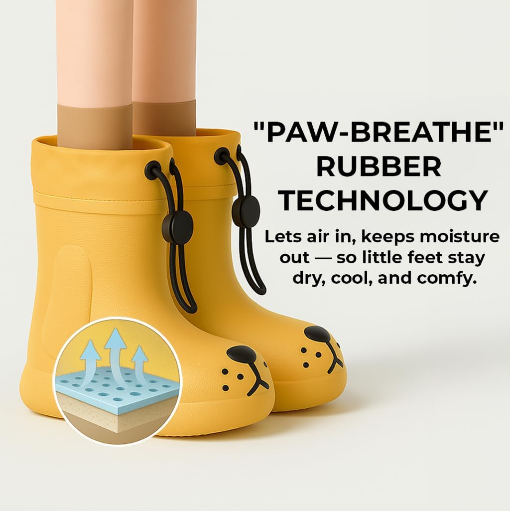 Toddler Rain Boots – Premium Kids Rain Boots for Boys & Girls