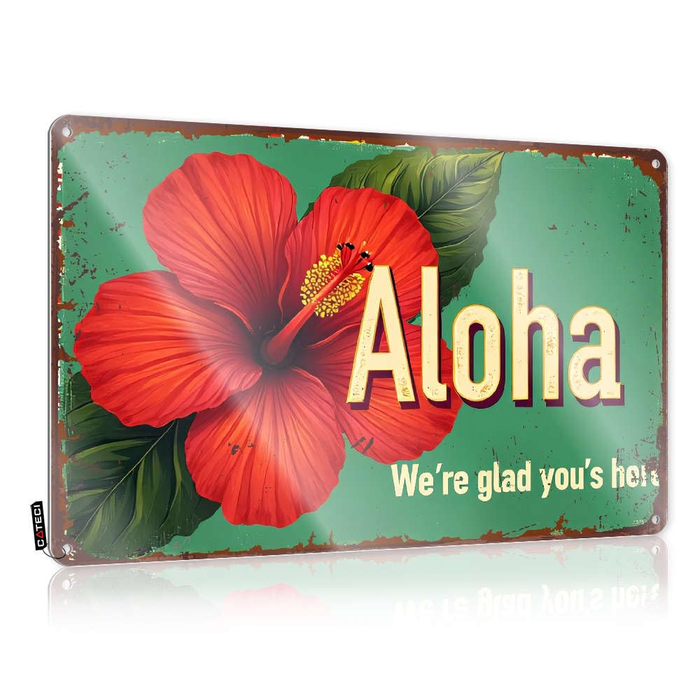 Beautiful Decoration, Tapestry Gift For Him Aloha! Welcome To Our Place. | Farmhouse Garden Decor(20X30CM)