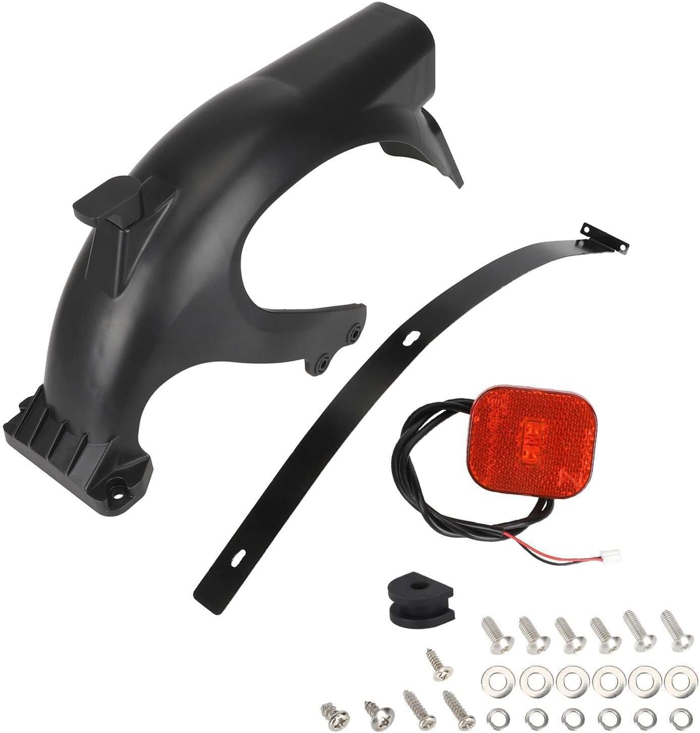 Garde-boue arrière pour scooter électrique Ninebto Max G2 avec pièces de feux arrière