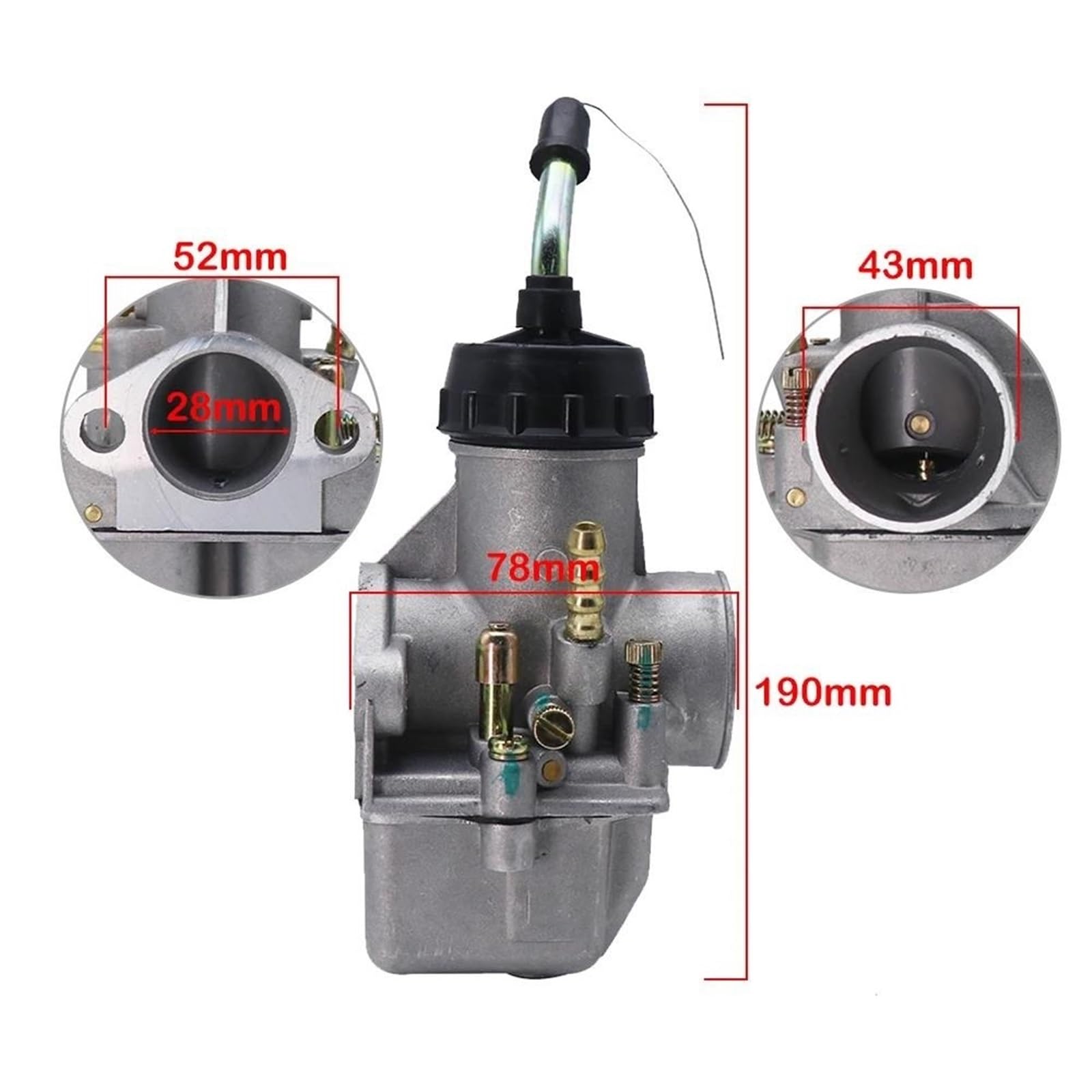 carburador de desbrozadora de gasolina 2 uds carburadores de motocicleta para Ural IMZ-8.123 К68У 1107010 К68У-01 1107010-01 para Dnepr MT-11 CMH 8.155