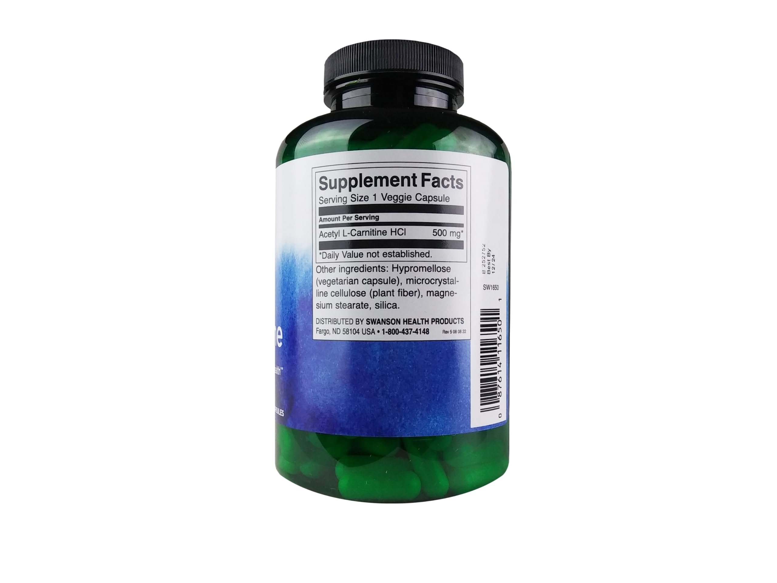 swanson premium acetyl l carnitine Amazon.com: Swanson Acetyl L-CARNITINE 500MG 240 Veg Cap : Health &  Household