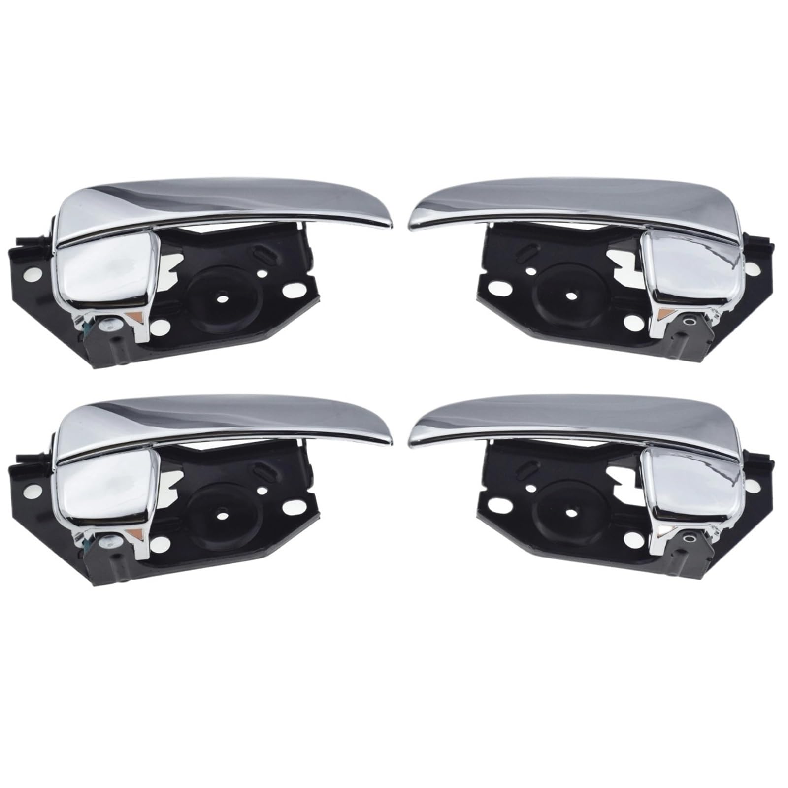 Punxdda Car Inner Handle for Hyundai for Sonata 2001-2014 2.0L 2.4L 2.7L 3.3L Inside Car Door Handle 4 Pcs Set(2.4L 2.7L 2001-2005)