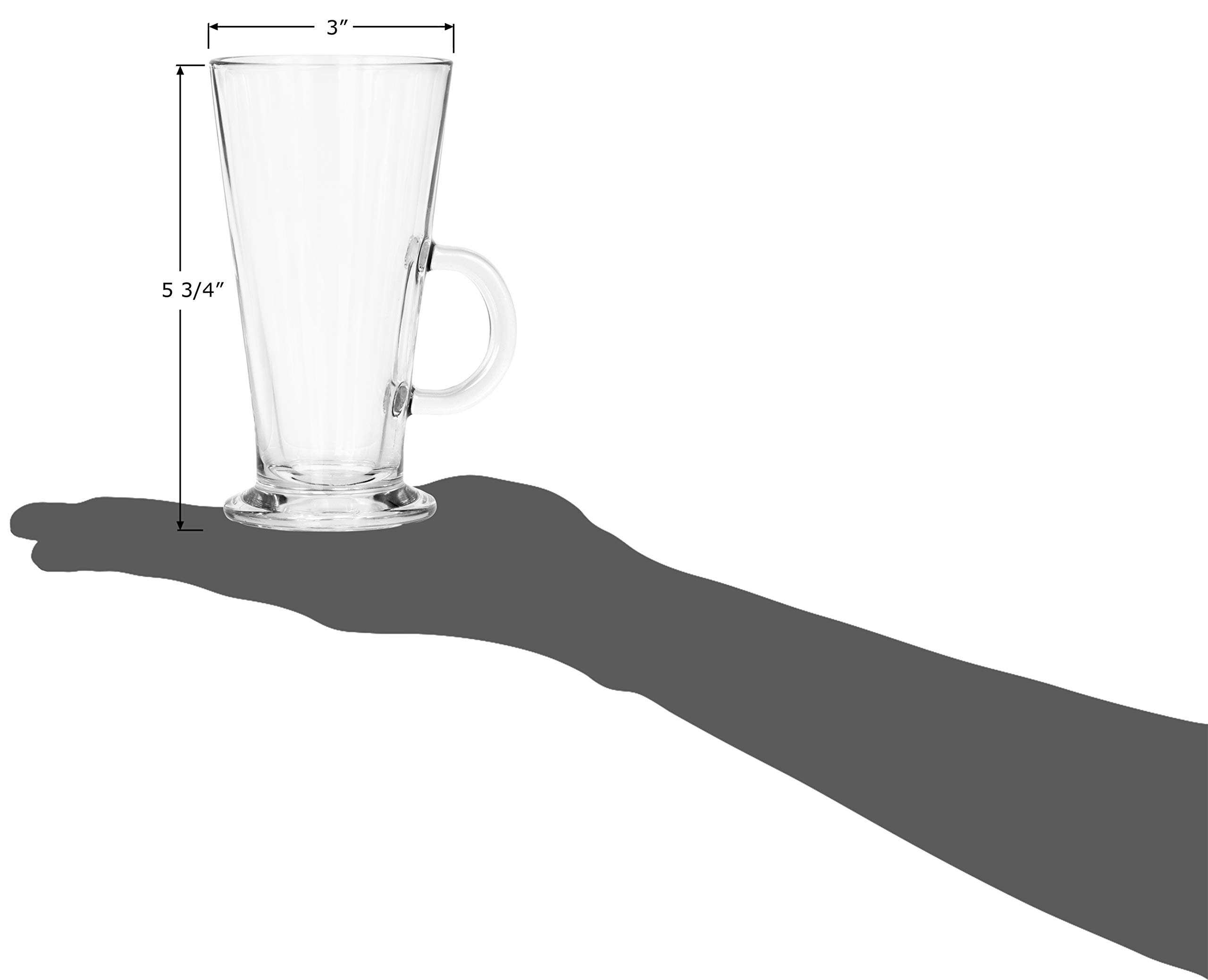 Red Co. Set of 4 Asda Irish Whiskey, Tea and Coffee Mugs, Dining