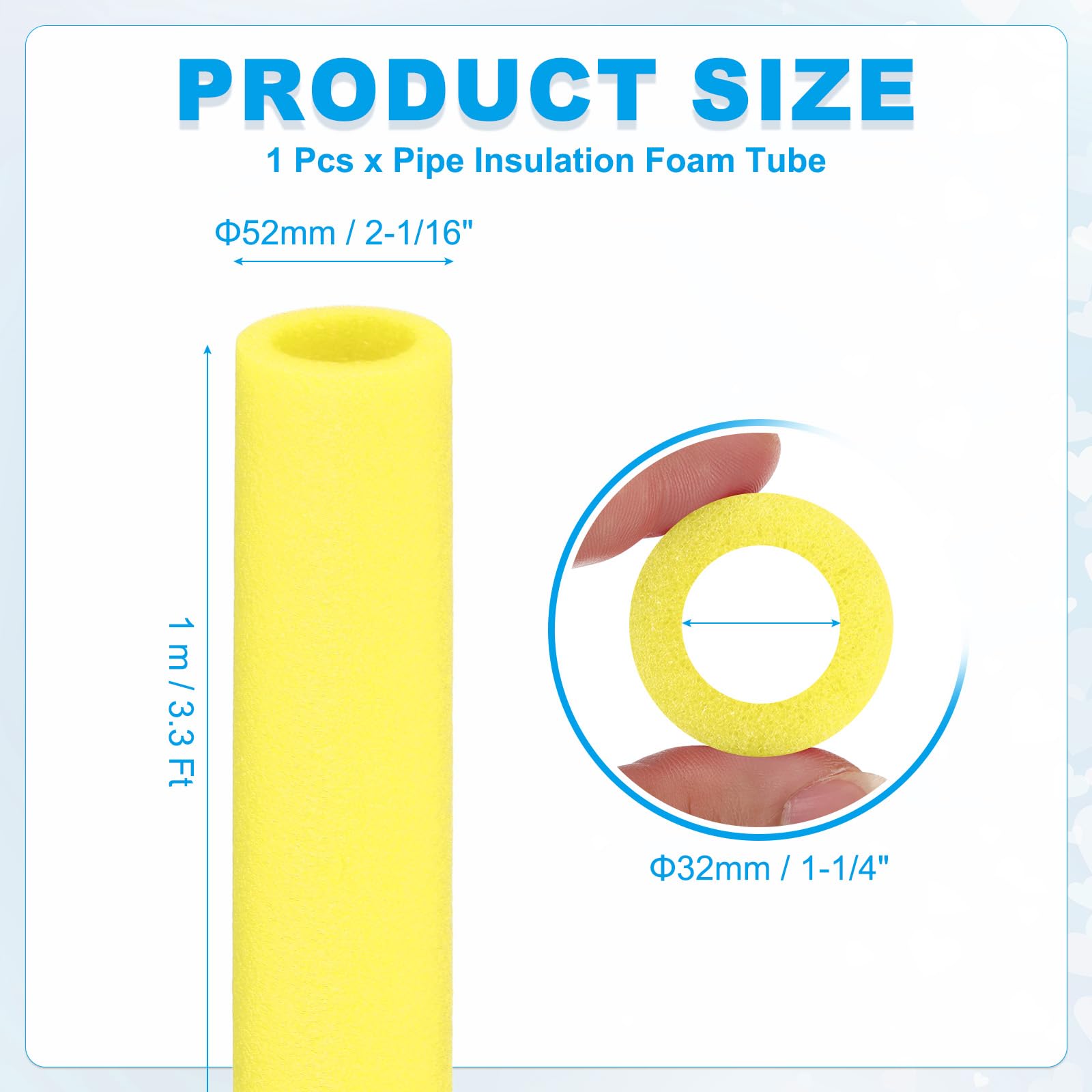 PATIKIL Pipe Insulation Foam Tube - Image 2