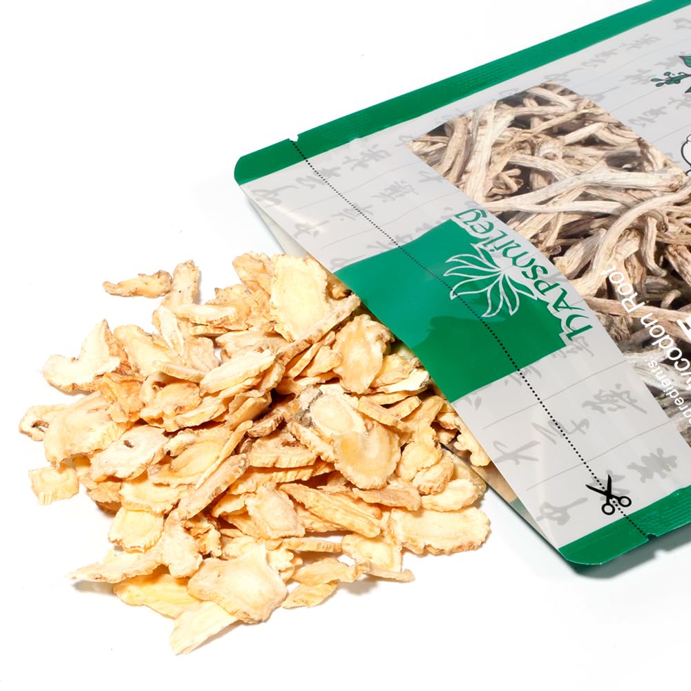 Hapsmiley Platycodon Root (桔梗/Jie Geng) Dried Bulk Herbs – 3.5 oz (100g) - Image 2