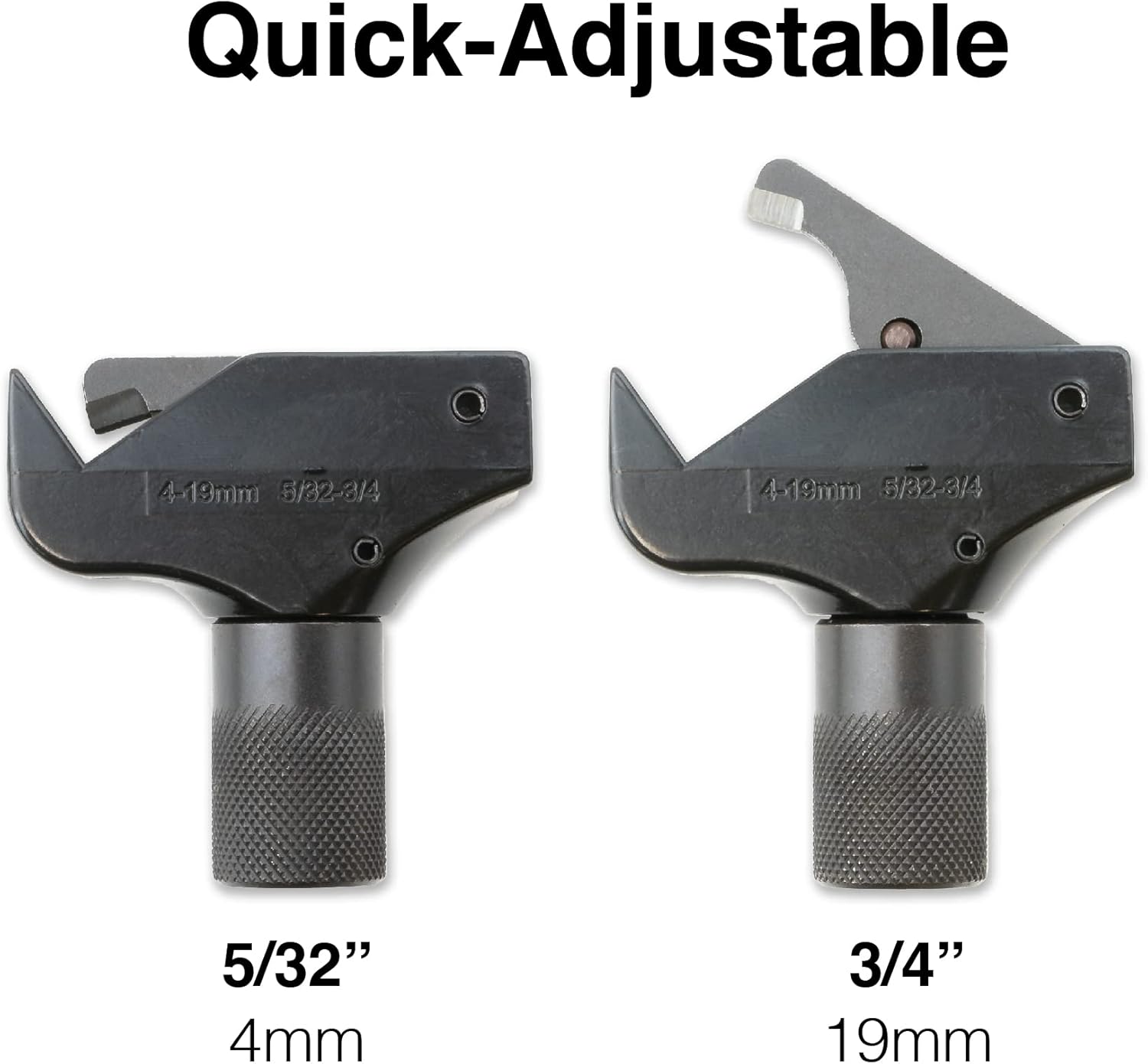 TGR Quick Adjustable Universal Thread Restorer 5/32” to 3/4”(4-19mm) for External Thread Repair