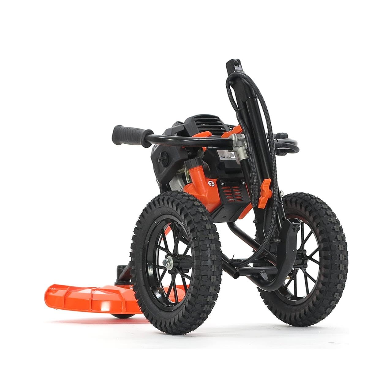 Podkaszarka Spalinowa FUXTEC FX-FSR152, Silnik 52 cm3, 3 KM, Duze Kola Pneumatyczne, Skladana Konstrukcja, Ergonomiczna i Mobilna