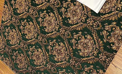 Damask Tapestry Chenille Fabric - Upholstery Fabric, 60