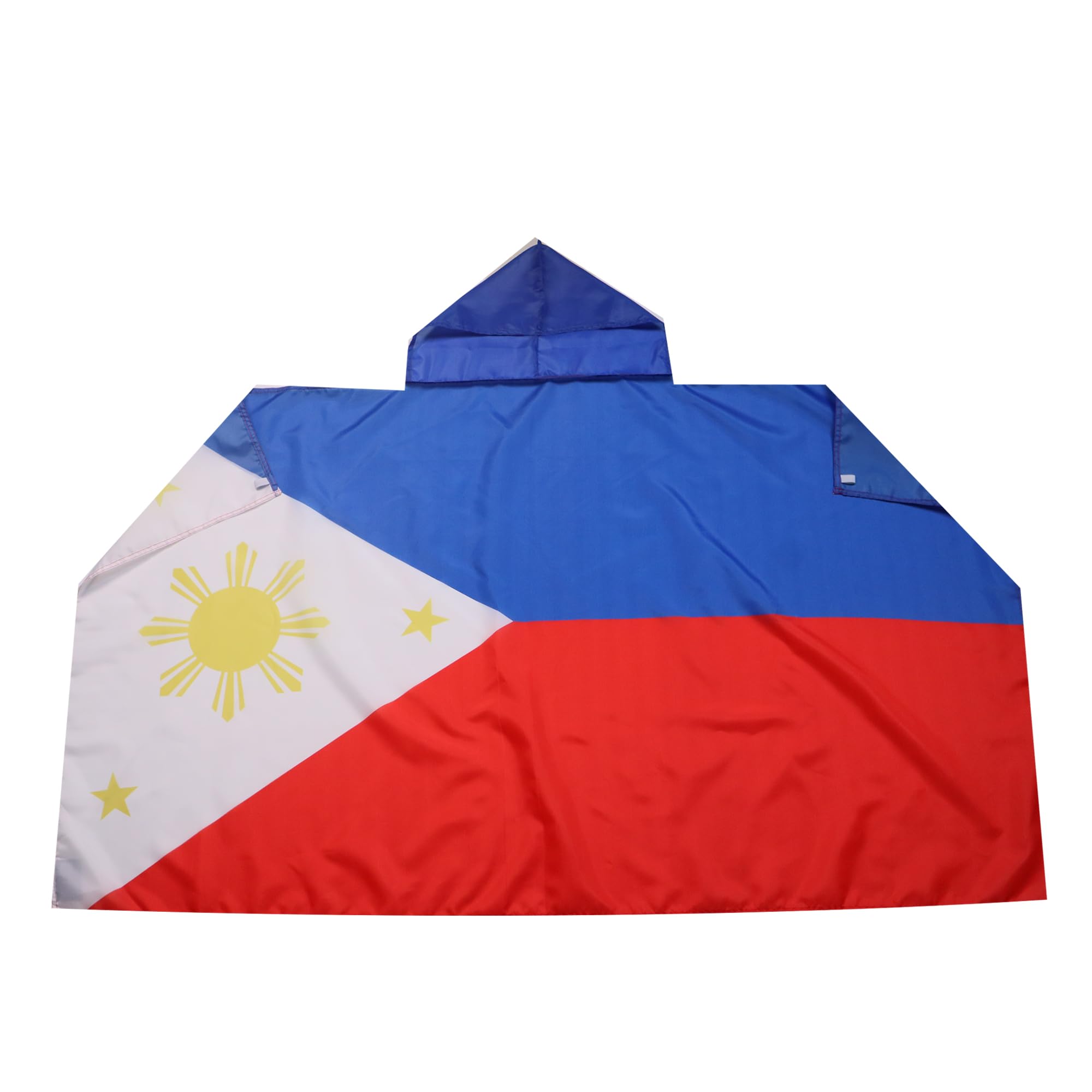 AZ FLAG - Philippines Body Flag - 3x5 Ft - Filipino Cap Flag - 100% Polyester with Inegrated Sleeves and Hood - Vivid Colors - 3' x 5' Feet - 150x90 Cm