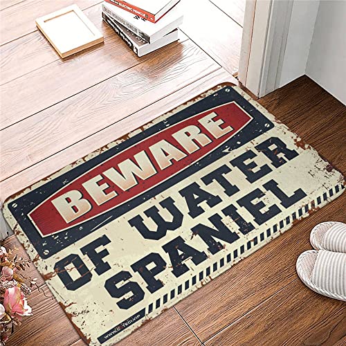Tapis rétro antidérapant et robuste pour entrée extérieure de garage