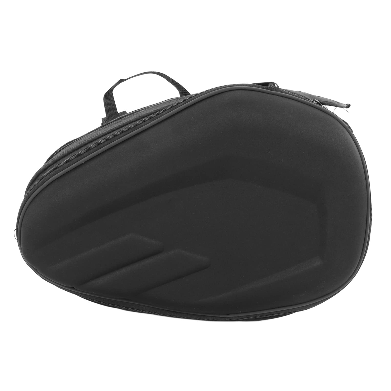 Drfeify Motorrad-Satteltasche, 1 Paar, 600D-Oxford-Stoff, Motorrad-Seitentaschen, 36 L Bis 58 L, Erweiterbare Kapazität mit Regenschutz für Reisen, Pendeln, Tourenfahrer (Black)