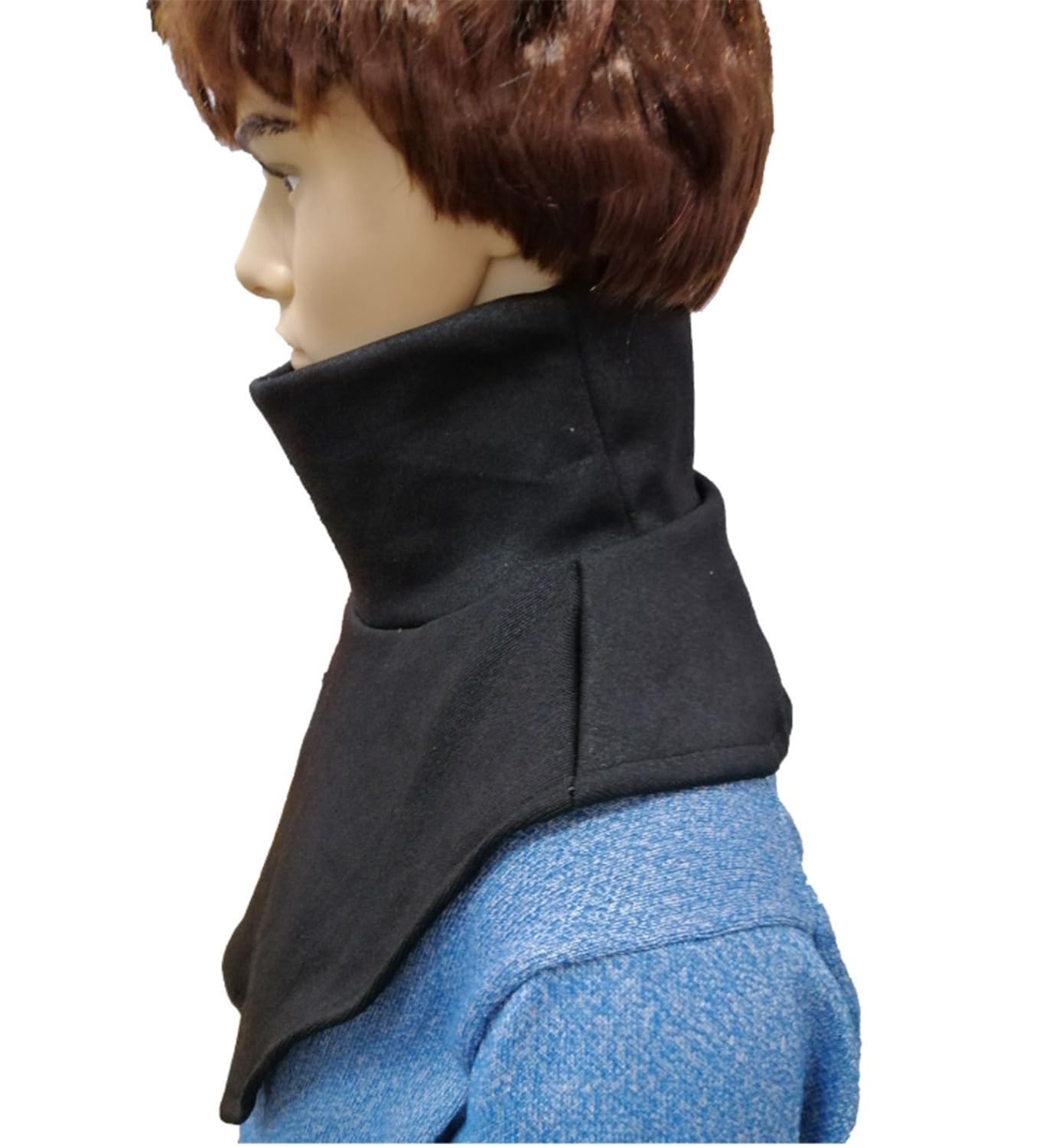 BLUEZY Equipo De Protección para El Cuello PE Resistente A Cortes Seguridad Anticorte Braga Cuello Moto Bufanda Anticortespara Jardín Granja Cocina Industriales Camping