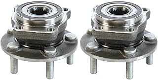 AutoShack HB613305PR Front Wheel Hub Bearing Pair of 2 Driver and Passenger Side Replacement for 2008-2014 Subaru Impreza 2009-2012 2013 2014 Forester 2013-2014 XV Crosstrek WRX 2.0L 2.5L AWD 5-Lug