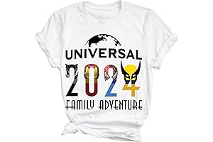 Personalized Family Trip Super Heroes Matching Vacation Shirts
