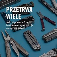 Vista 2 de LEATHERMAN, Funda de cuero Heritage con cierre de presión para herramientas multifunción, marrón, pequeña