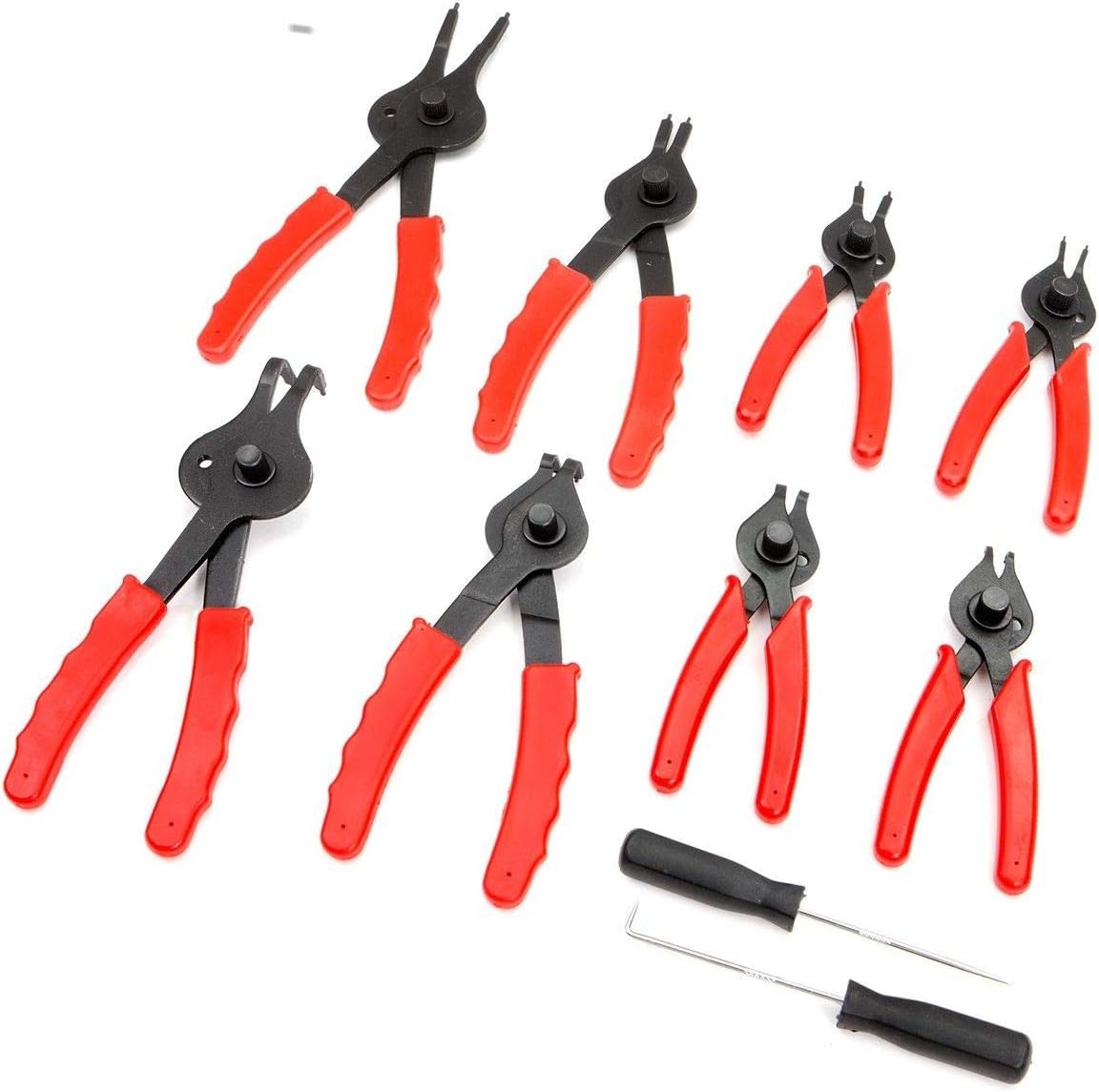 New Snap Ring Plier Set 11pc Mechanic PRO Circlips W/case Car Truck Motorcycle