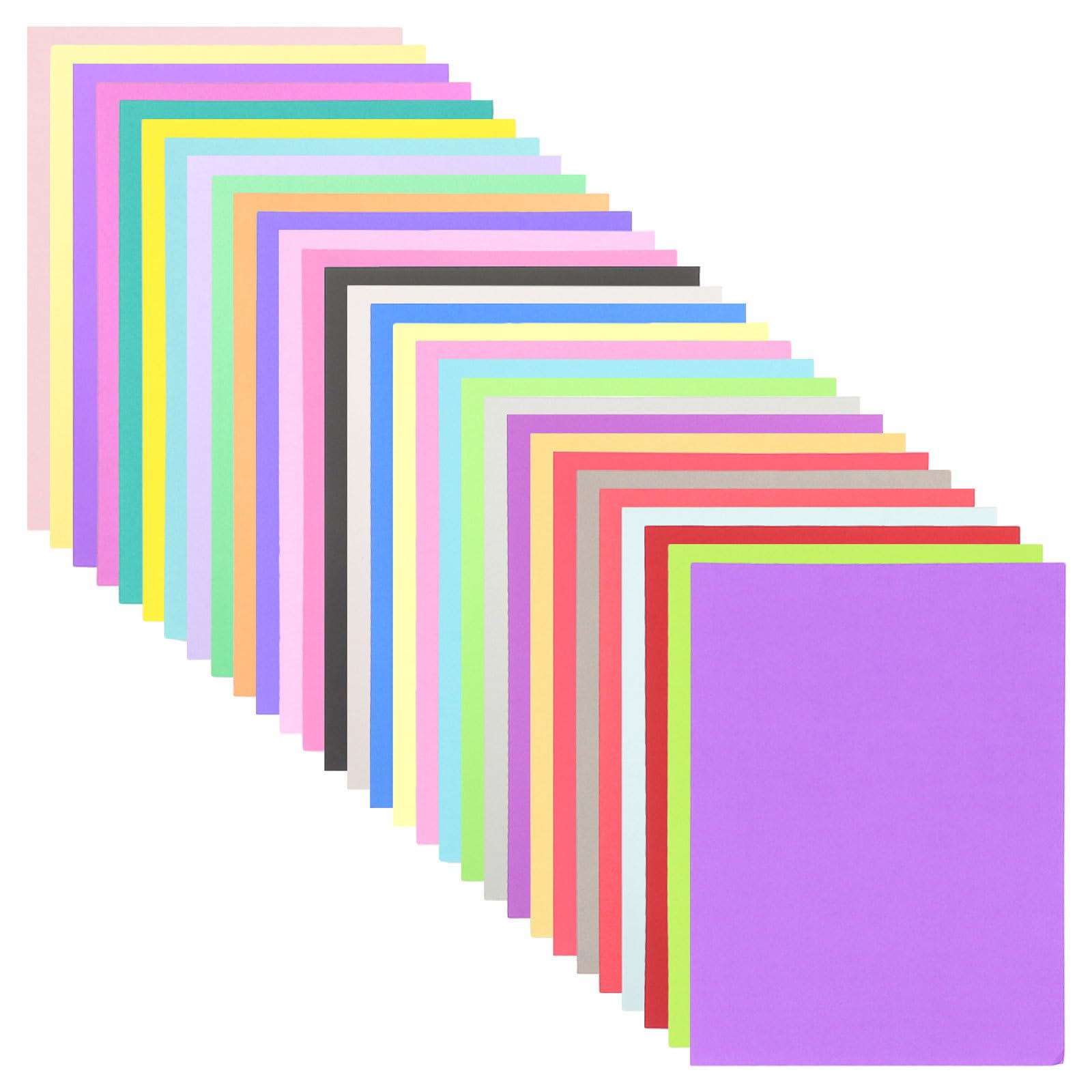 120 Stück A4 Origami Kartonpapier aus Mattem Papier Schmutz und Verhindert Papierreste für Kreative Unterrichtsstunden und Bastelprojekte Zufällige Farbe