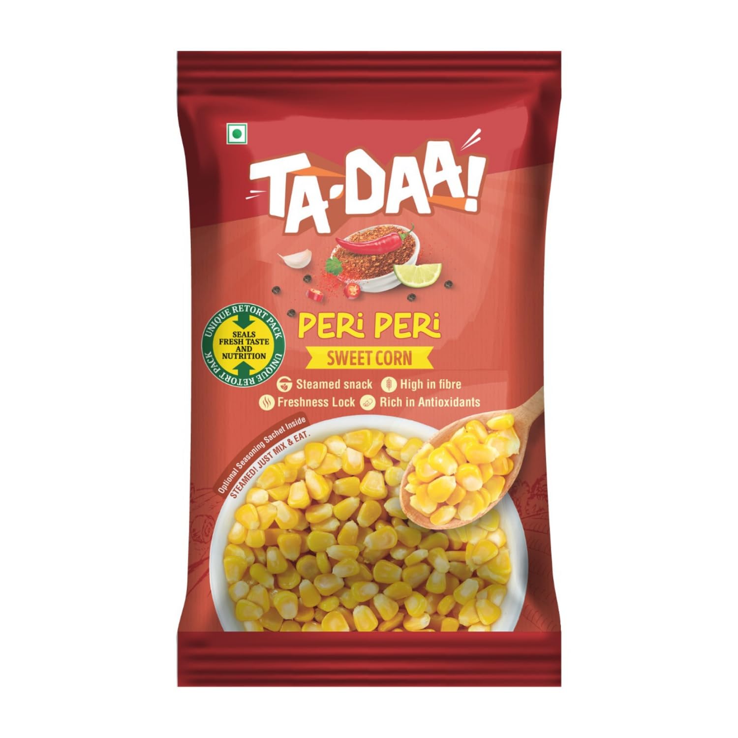 Tadaa Sweet Corn Kernels Peri Peri 225g-image-37