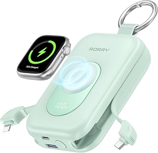 RORRY CharmGo Portable Charger, 20000mAh PD 30W Portable Charger Power Bank