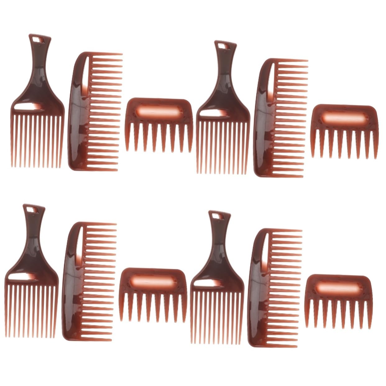 FOMIYES 12stücke Teiliges Breiter Zahnkamm Für Friseure Anti-statik Haarkamm Für Einfaches Entwirren Ergonomischer Kamm Für Männer Und Frauen Für Haarschnitt Und Styling