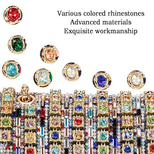 Symengr CAIFANGNO.2 Women'S Evening Handbags Rhinestone Purse Crystal Evening Clutch thumb #2