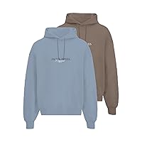 JACK & JONES Sweat Hood Fst 2pk MP Jorbillyburg-Felpe con Cappuccio