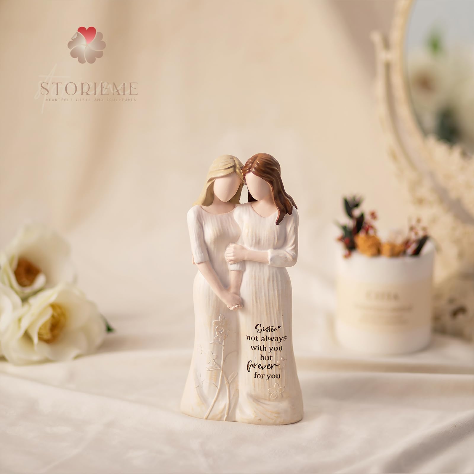 Storieme Beste-Freundin-Figur – Geschenk Für Frauen, Schwestern, Freundinnen Zum Geburtstag Oder Weihnachten