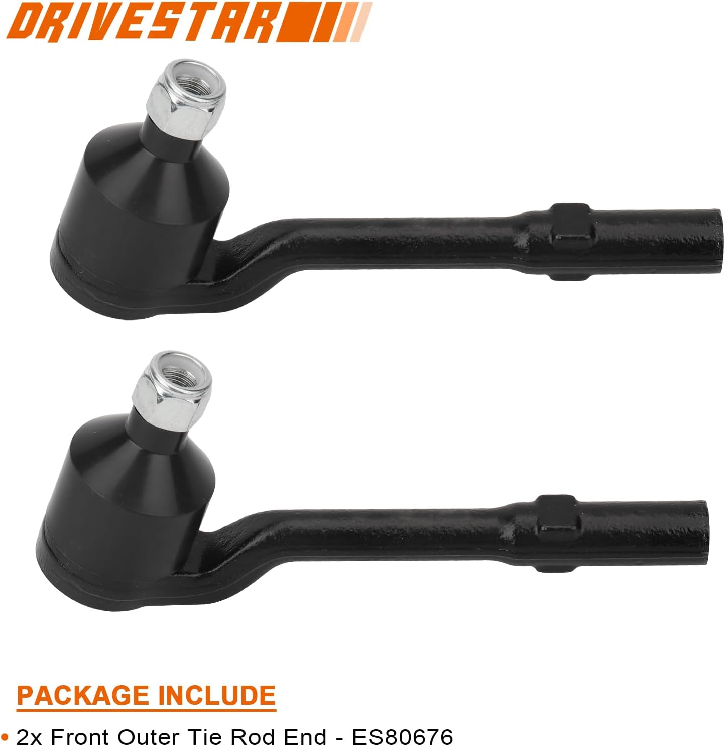 DRIVESTAR 2PCS ES80676 Front Outer Tie Rod Ends, fit 2000 2001 2001 2003 for BMW X5