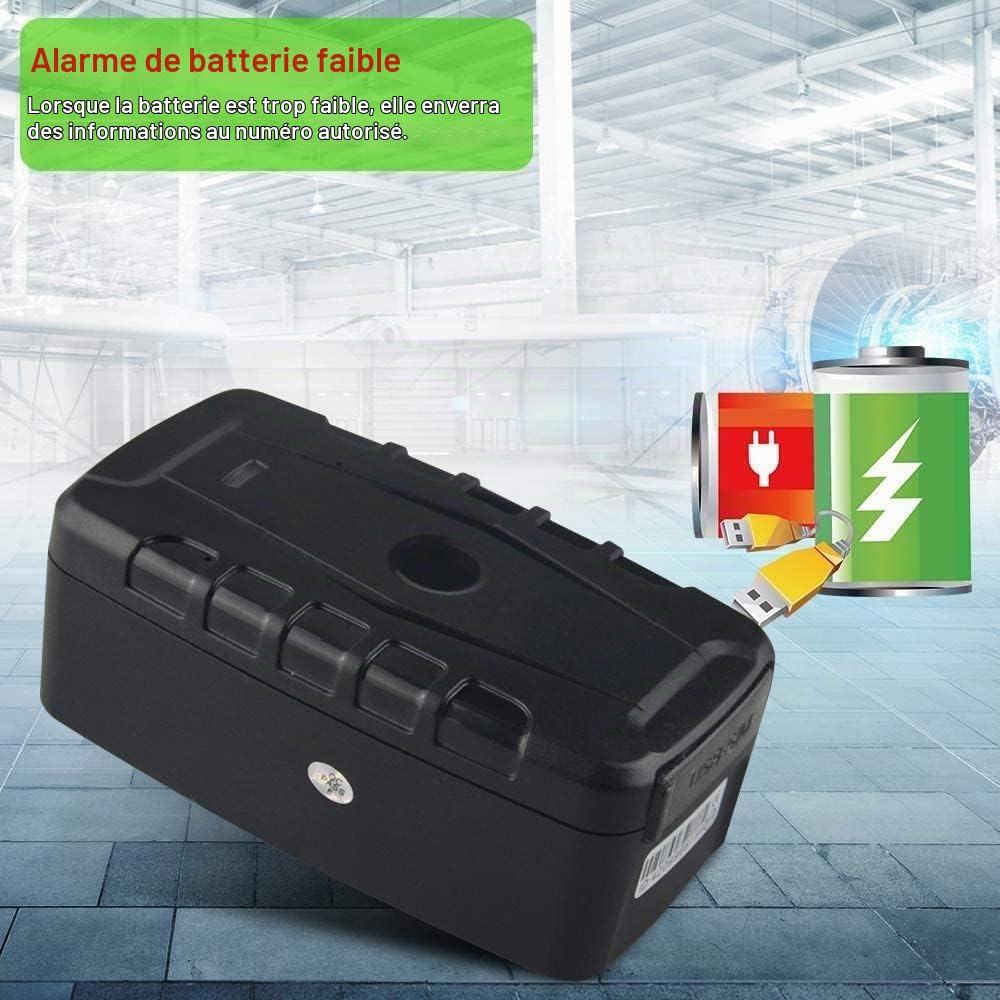 Winnes Traceur GPS 4G TK918 Tracker 20000mAh Aimant pour Véhicule Bateau Moto VTT Suivi en Temps réel Locator étanche Anti Perte GPS 3 Mois Longue Autonomie Localisateur avec APP pour iOS et Android