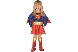 Super DC Heroes Supergirl Toddler Costume, (Size 2-4): Fly into Adventure
