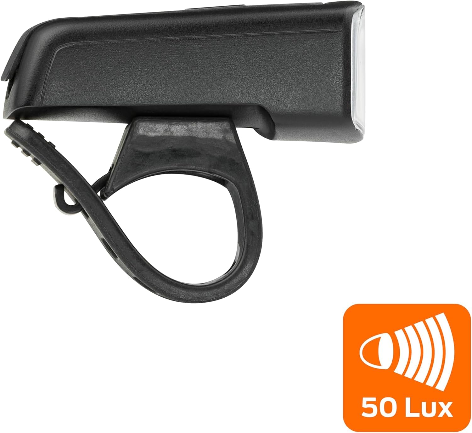 AXA Fahrradlicht Set Dwn 50 Lux – USB Aufladbar – Batterieanzeige – Bremslichtfunktion – StVZO Zugelassen