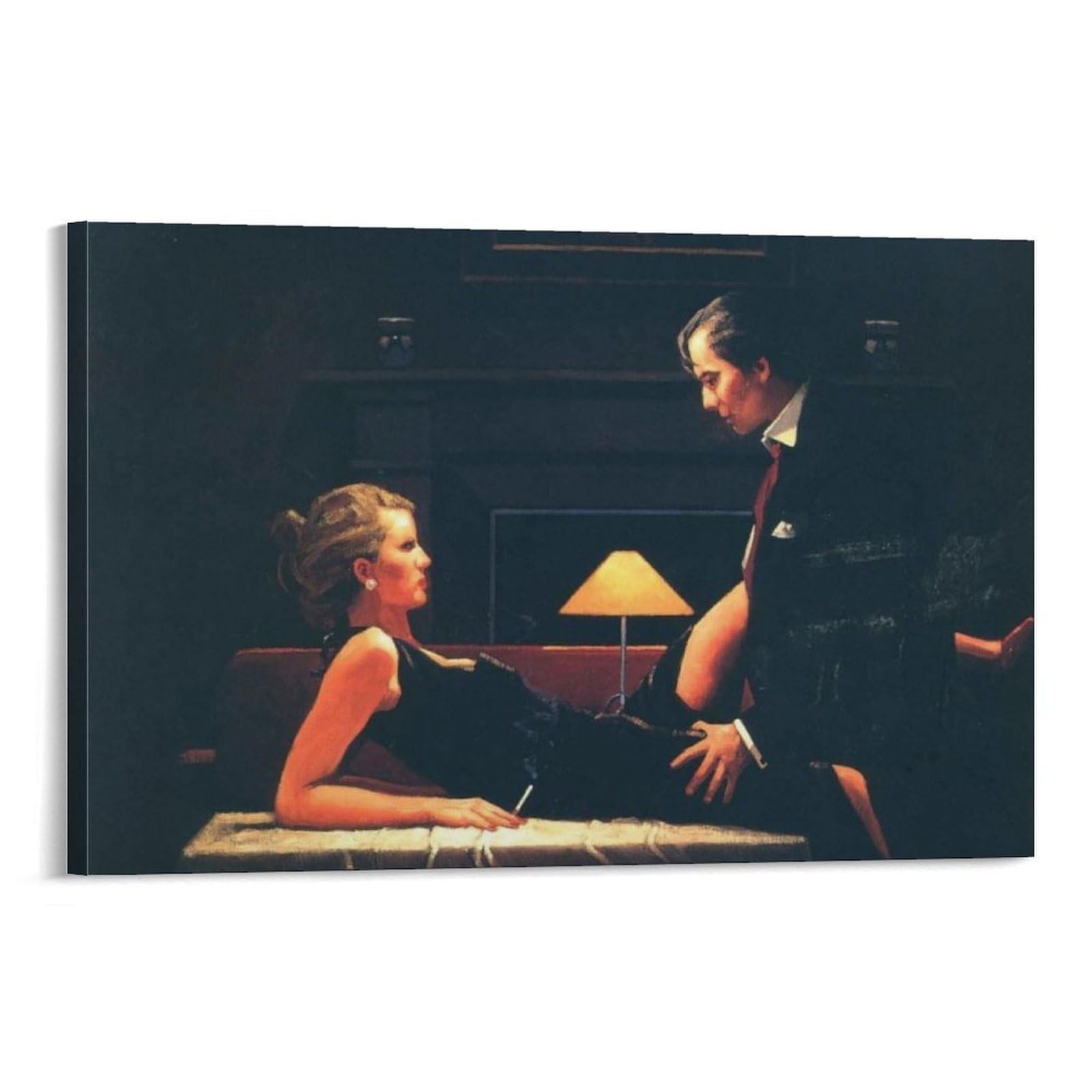 Passion Overflow by jack_vettriano Wall Art Prints Poster Artworks Canvas Poster Wall Art Prints Home Modern Decor 12x18inch(30x45cm)