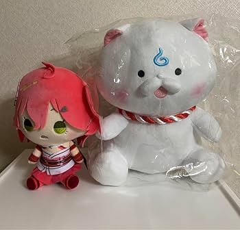 Amazon.co.jp: さくらみこ もちどる みこPぬいぐるみ : おもちゃ