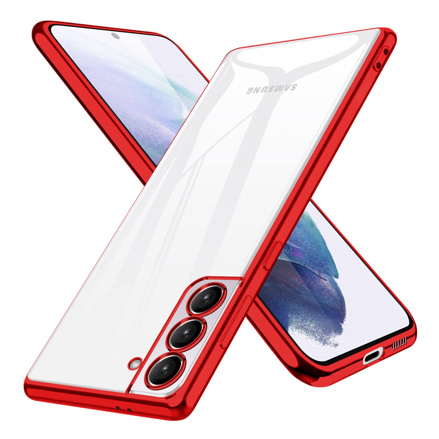Amazon.co.jp: Galaxy S21 ケース クリア スマホケース ギャラクシー 
