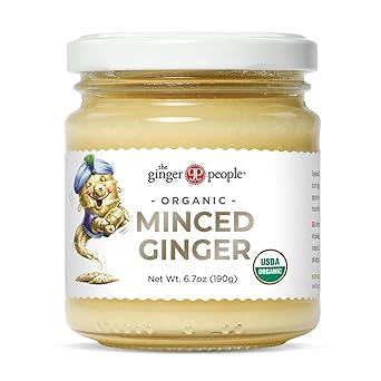 The Ginger People Organic Minced Ginger, No Artificial Ingredients, 6.7 oz (Pack of 1)