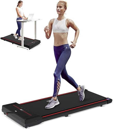 Sperax Walking Vibration Pad with APP, 3 in 1 Under Desk Treadmill, 2.5HP Low Noise Walking Treadmill Pad with Remote Control,Portable Treadmills for Home Office - Classic