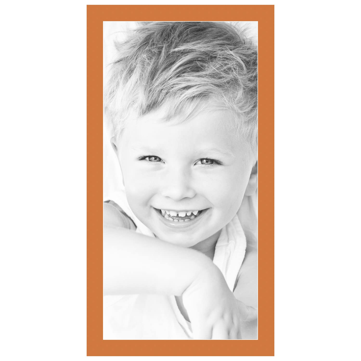 16x33 Tangerine / Octoberfest Custom Mat for Picture Frame with 12x29 opening size (Mat Only, Frame NOT Included)