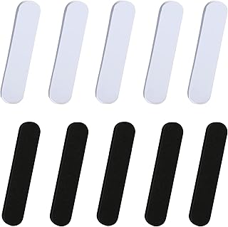 Hat Size Reducer, 20 Pieces 4.3" Self-Adhesive Hat Reducer Inserts, Foam Reducing Tape, Hats Reducing Tape, Hats Size Tape, Hats Filler Size Reducer for Men Women Hats Caps Sweatband, Black and White