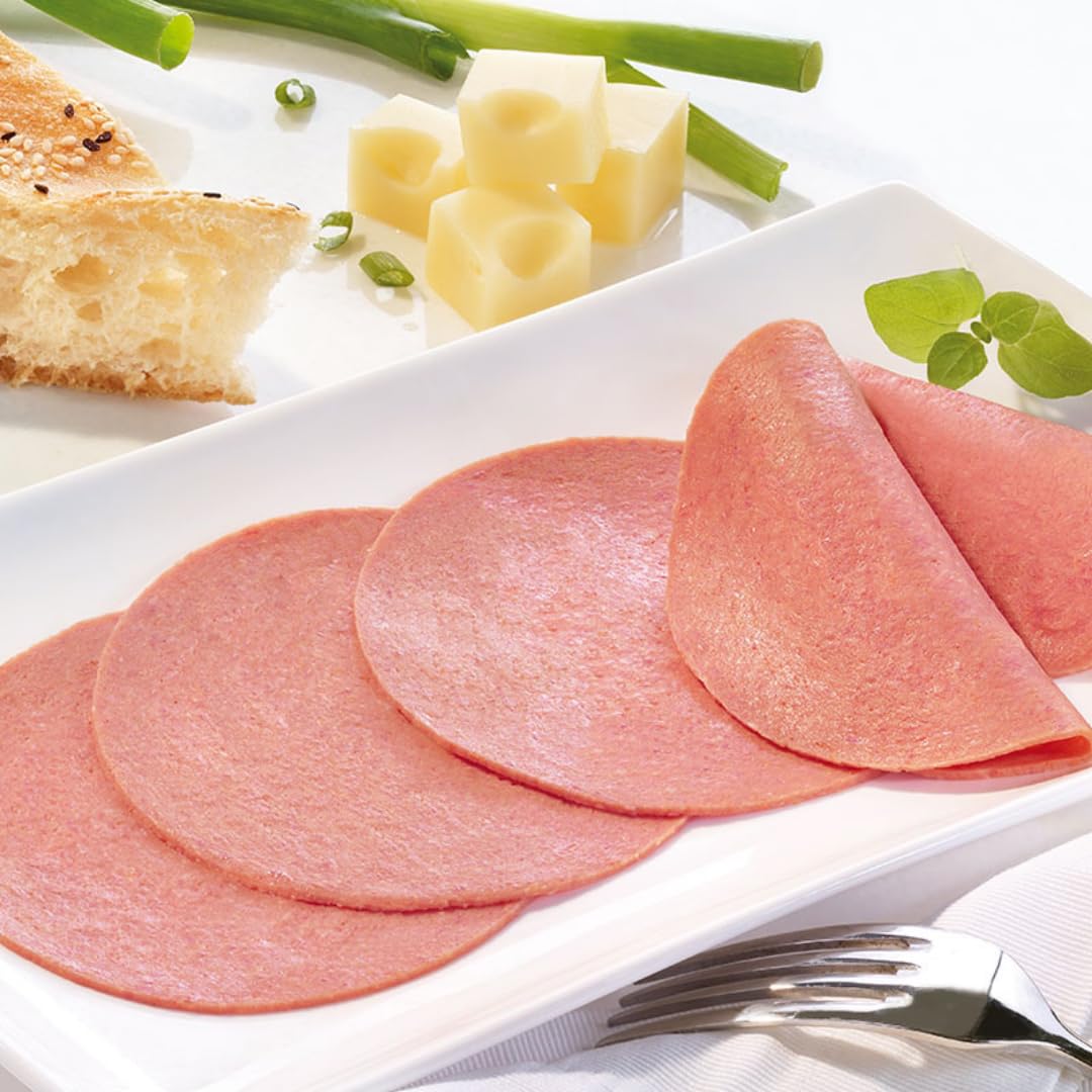 Yayla, Geflügelfleischwurst in Scheiben, Hühnersalami, Aufgeschnittene Frühstückssalami, Köstliche Hühnersalami 150 GrammX 6 Packungen