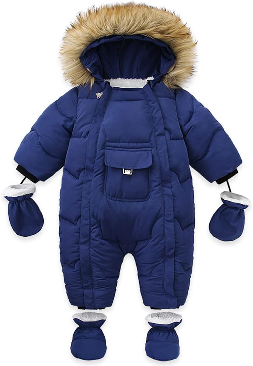 Bambino Ragazzo Inverno Tuta da Neve Vestiti Neonata Cappotto Tuta da Neve per Bambino