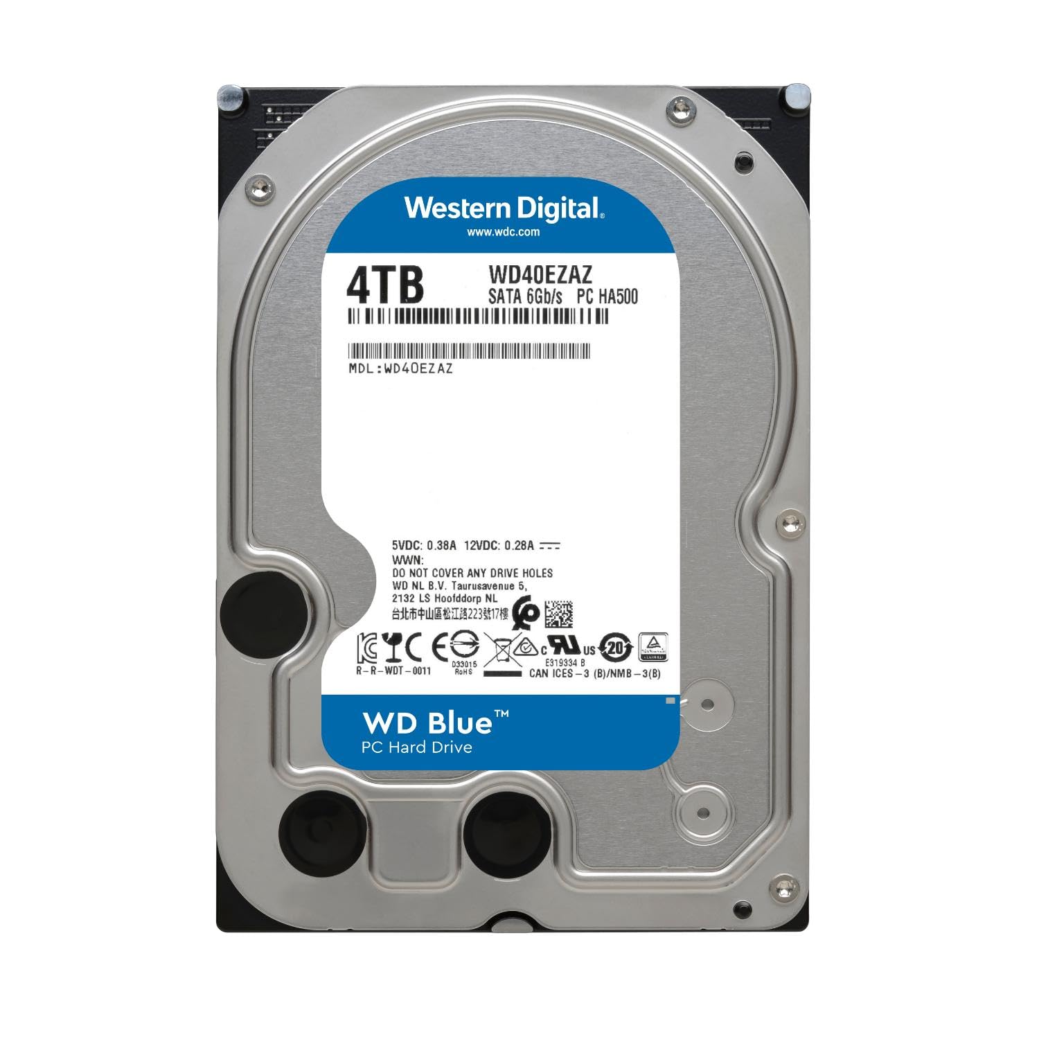 Amazon.com: Western Digital 4TB WD Blue PC Internal Hard Drive HDD  