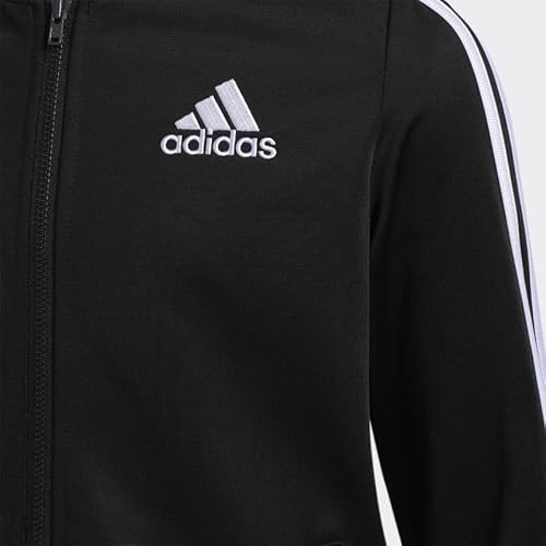 Adidas AP4472-AK01-L Girls' Big Kids Zip-Up Tricot Track Jacket Warm-Up Bomber thumb #1