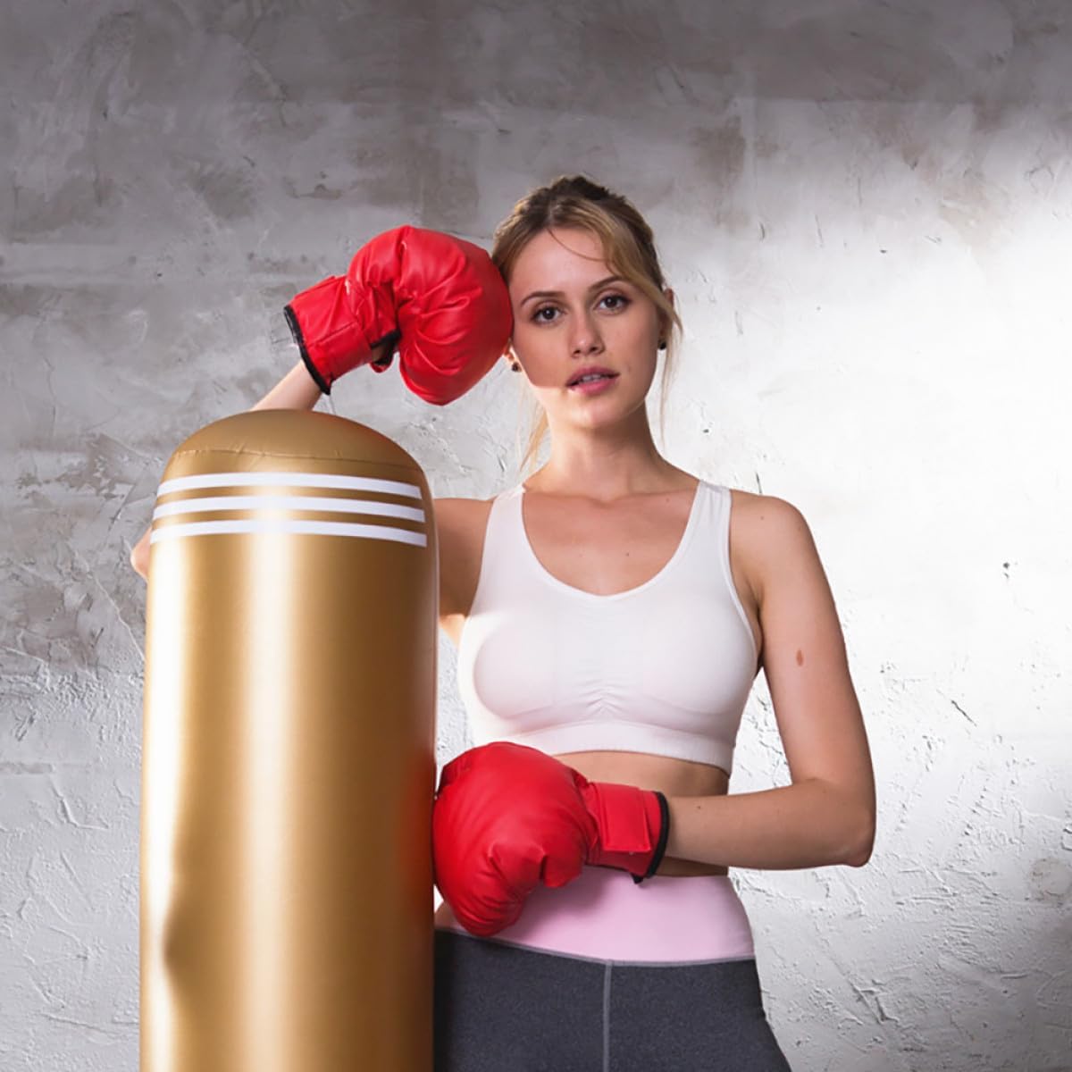 GALPADA Professional Kickboxing Gloves Wear-Resistant Thai Sparring Gloves for Adults for Muay Thai Training and Fitness Practice