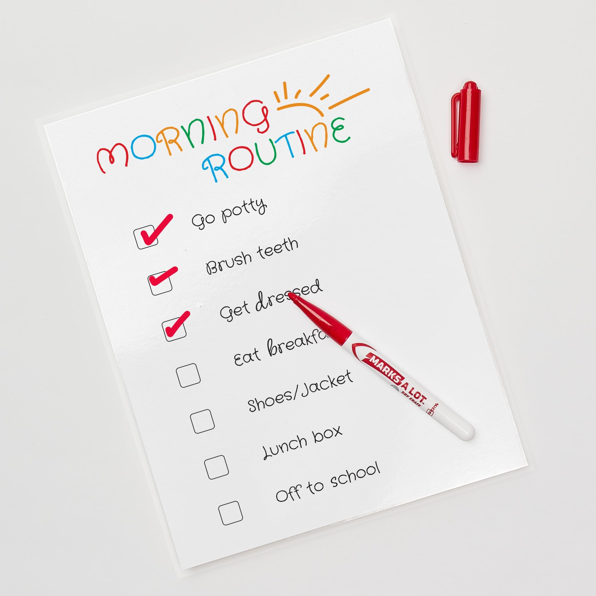 Clear Self-Adhesive Laminating Sheets, 3 mil, 9 x 12, 10/Pack